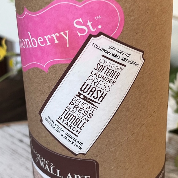 Vinyl Wall Decor for Laundry Room Lemonberry St. from Hobby Lobby - Picture 6 of 13